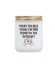 Love on fire Candle